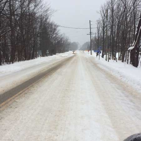 Road Condition - Snow Packed