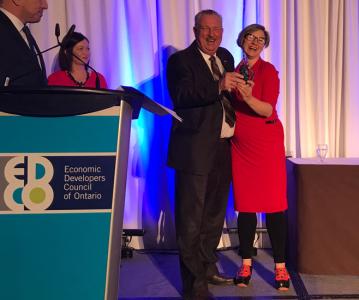 Ag 4.0 wins provincial economic development award; Savanna Myers named Young Professional Influencer of the year