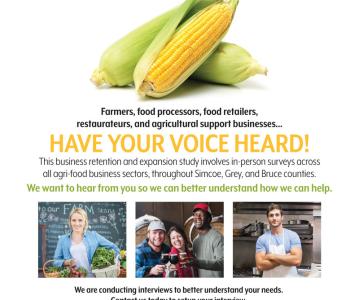 Regional study launched to support local agriculture and agri-food sector
