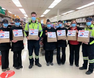 Successful ‘Stuff the Virtual Ambulance’ Holiday Food Drive for Grey County’s Paramedic Services and Hanover Grocer
