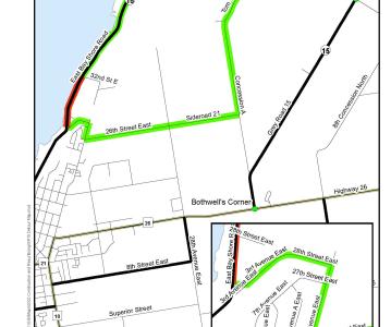 Notice: Short Term Road Closure - East Bayshore Road / Grey Road 15