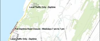 Notice: East Bayshore Road Closure