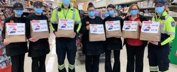 Successful ‘Stuff the Virtual Ambulance’ Holiday Food Drive for Grey County’s Paramedic Services and Hanover Grocer