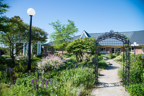 Exterior of Grey Gables
