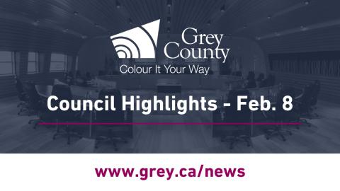 Feb. 8 meeting Highlights title card