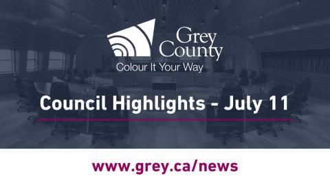 July 11 Council Highlights